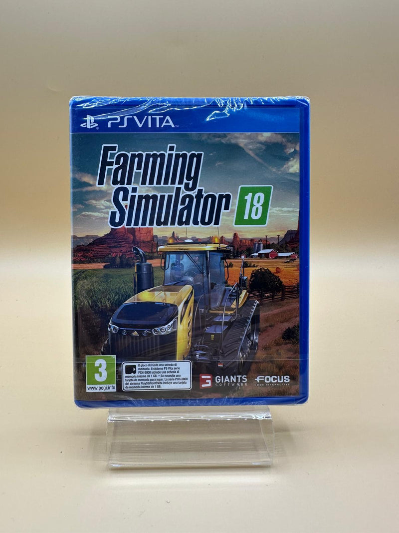 Farming simulator 18 PS Vita , occasion Sous Blister / Boite ITA