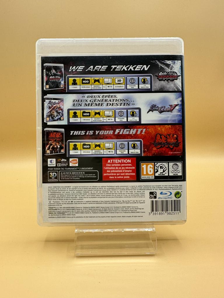 Fighting Edition - Tekken 6 + Soul Calibur V + Tekken Tag Tournamament 2 PS3 , occasion