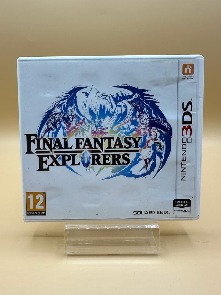 Final Fantasy Explorers 3ds , occasion Complet Jeu FR Boite ITA