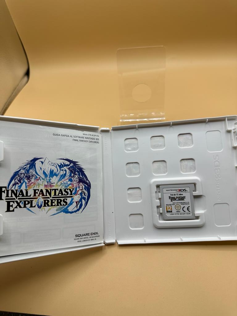 Final Fantasy Explorers 3ds , occasion