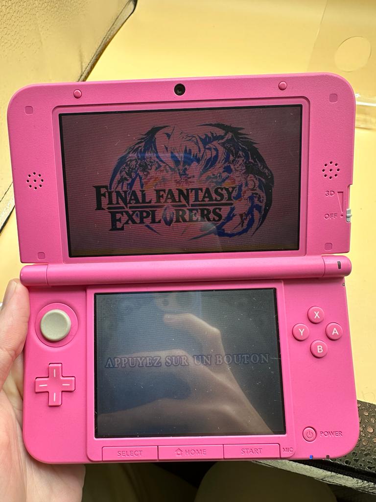 Final Fantasy Explorers 3ds , occasion