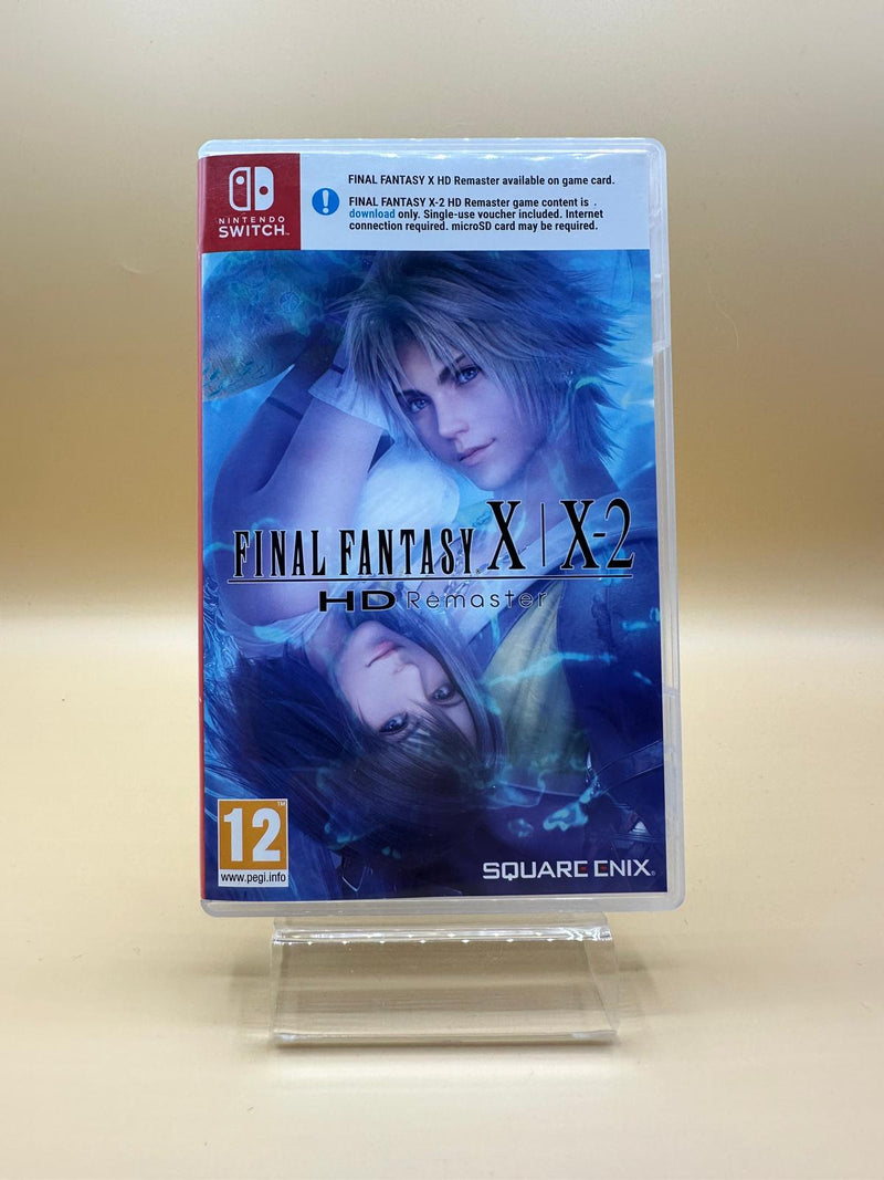 Final Fantasy X X-2 Hd Remaster Switch , occasion Complet Jeu FR / Boite UK