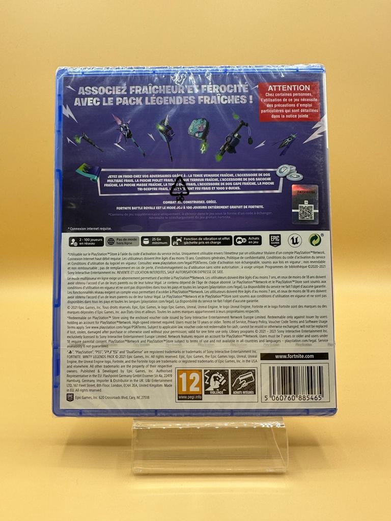 Fortnite Pack Légendes Fraîches (PlayStation 5) : : Jeux