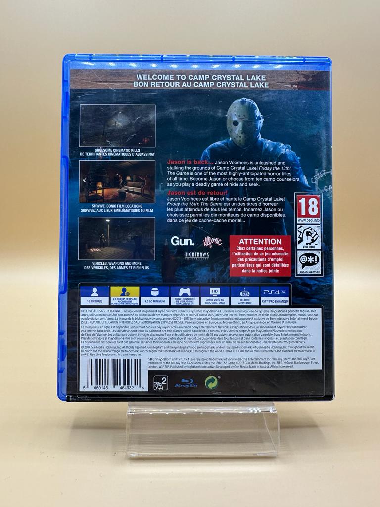 Friday The 13th : The Game PS4 , occasion