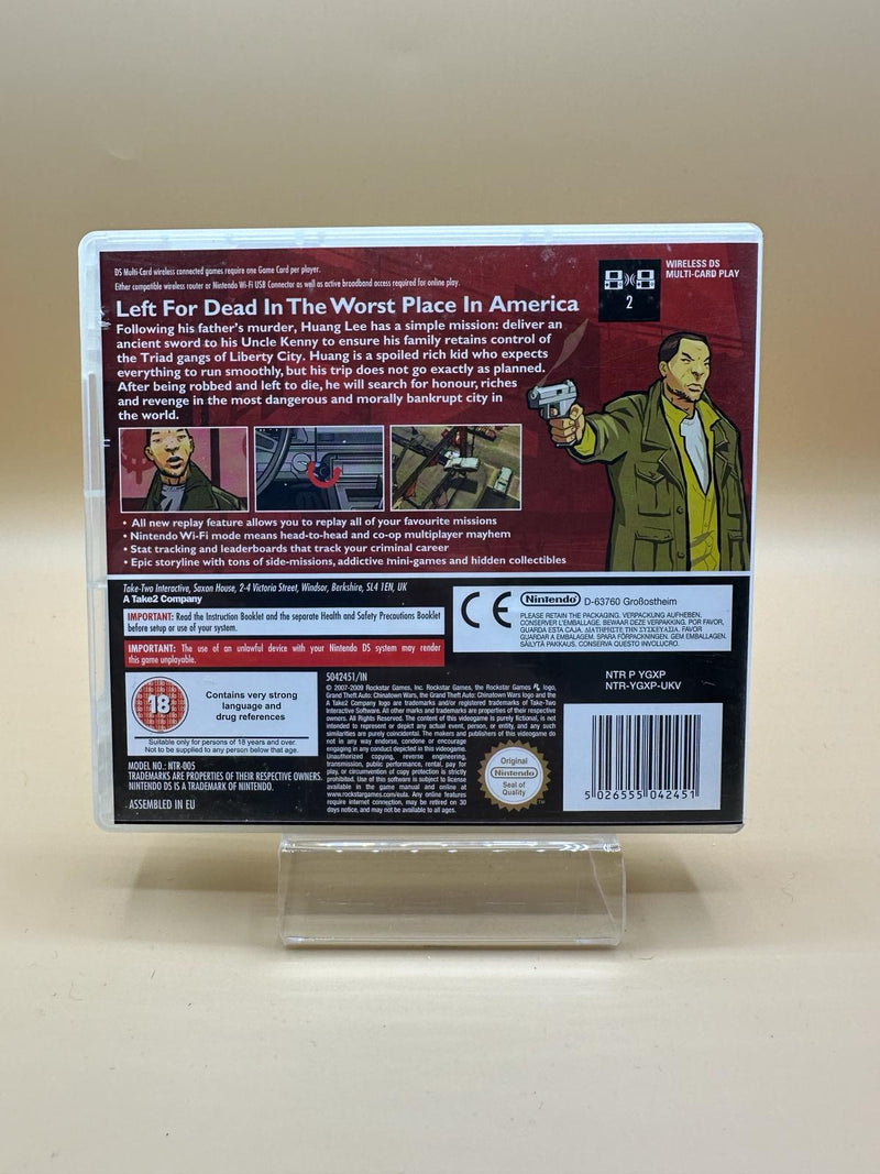 GTA - grand theft auto : Chinatown wars Nintendo DS , occasion