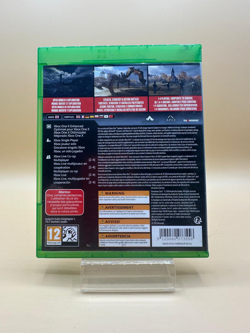 Generation Zero Xbox One