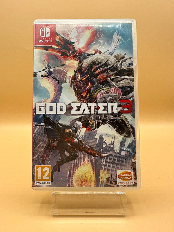 God Eater 3 Switch , occasion Complet Jeu FR Boite UK