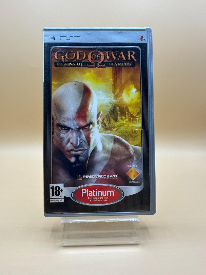 God Of War : Chains Of Olympus - Platinum Edition Psp , occasion Complet
