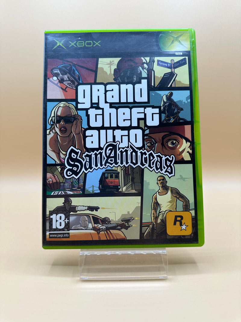 Grand Theft Auto - Gta : San Andreas Xbox , occasion Complet