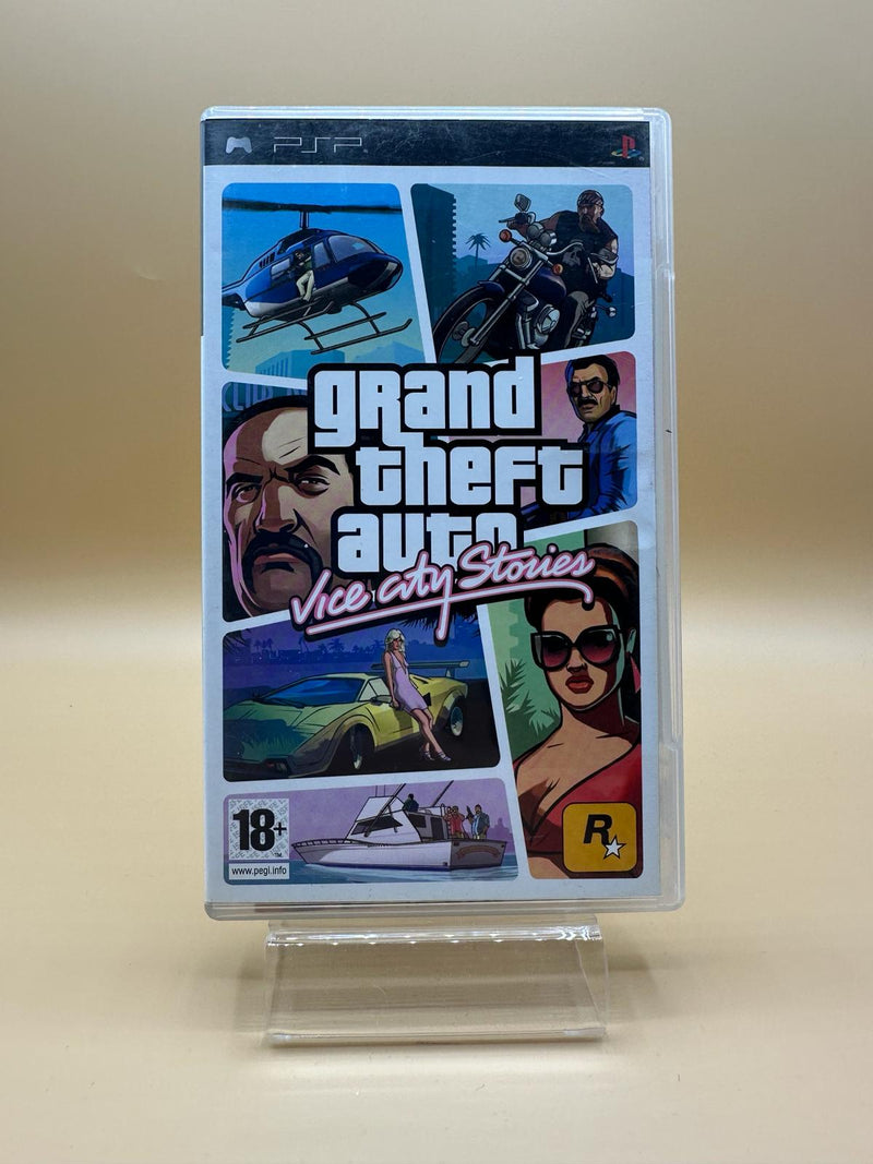 Grand Theft Auto - Vice City Stories Psp , occasion Complet Jeu FR Boite UK