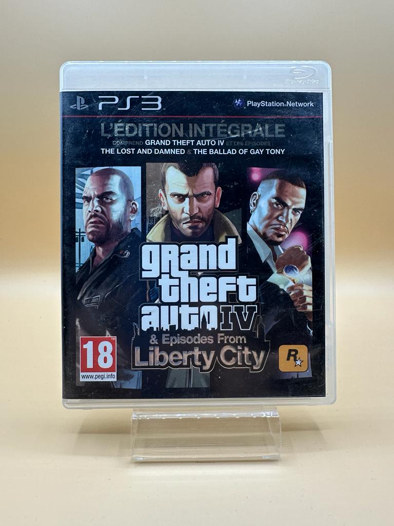 Grand Theft Auto IV (GTA 4) - Edition Intégrale - PS3 , occasion Complet