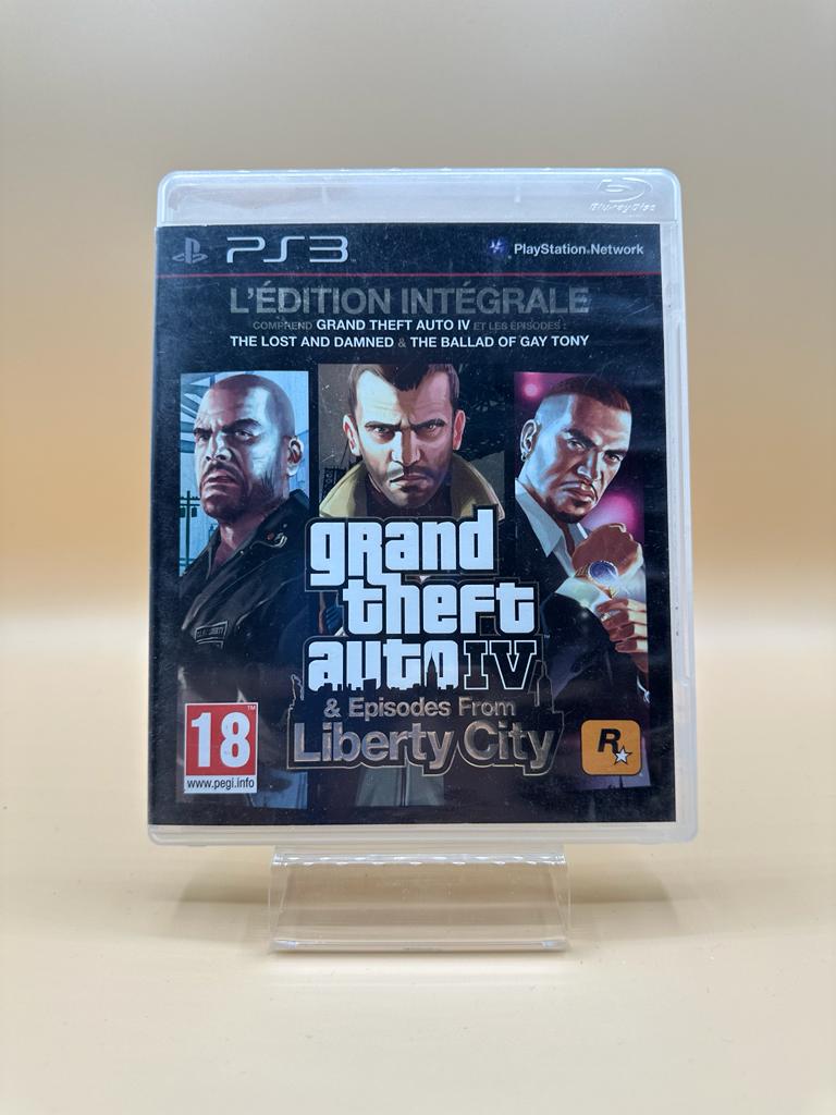 Grand Theft Auto IV (GTA 4) - Edition Intégrale - PS3 , occasion Sans Notice Boite Cassée