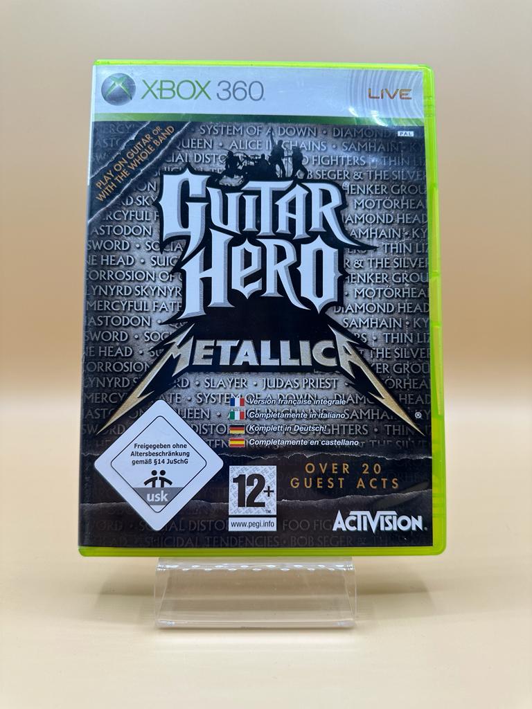 Guitar Hero - Metallica Xbox 360 , occasion Complet Jeu FR Boite UK