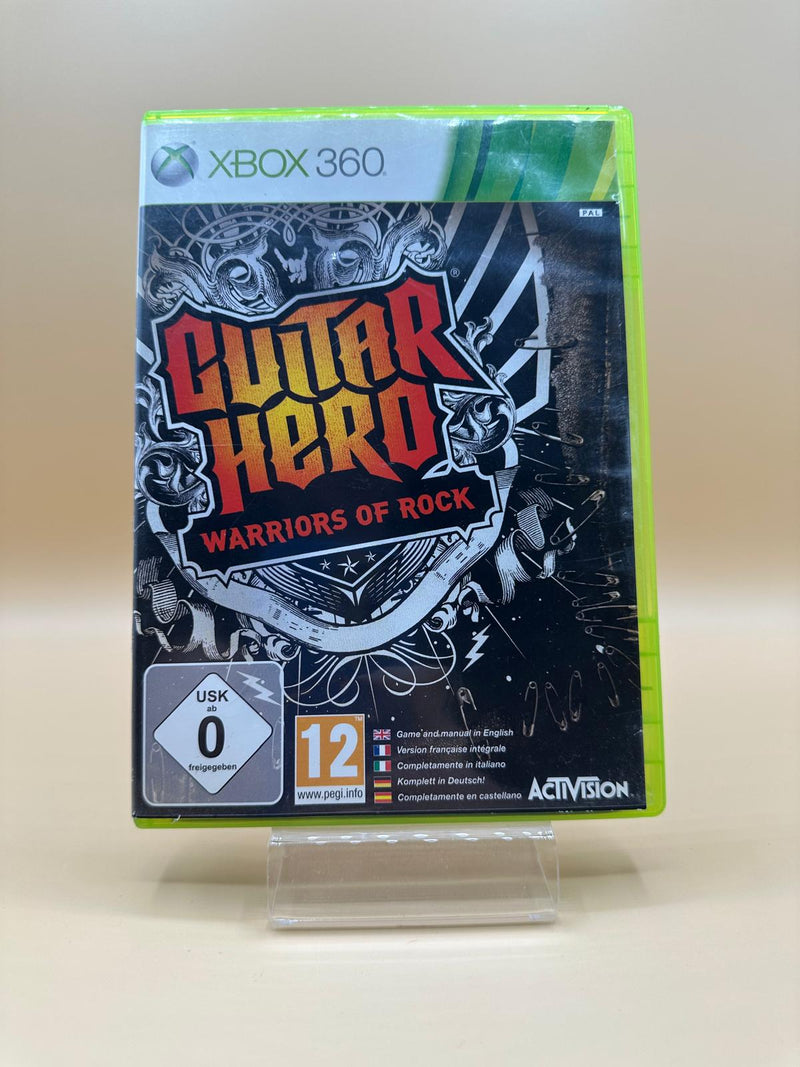 Guitar Hero 6 - Warriors Of Rock Xbox 360 , occasion Complet Jeu FR Boite UK