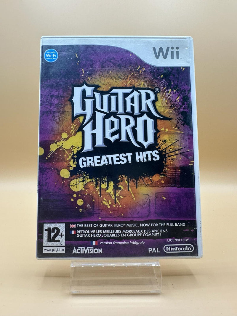 Guitar Hero Greatest Hits Wii , occasion Sans Notice / CD Rayé