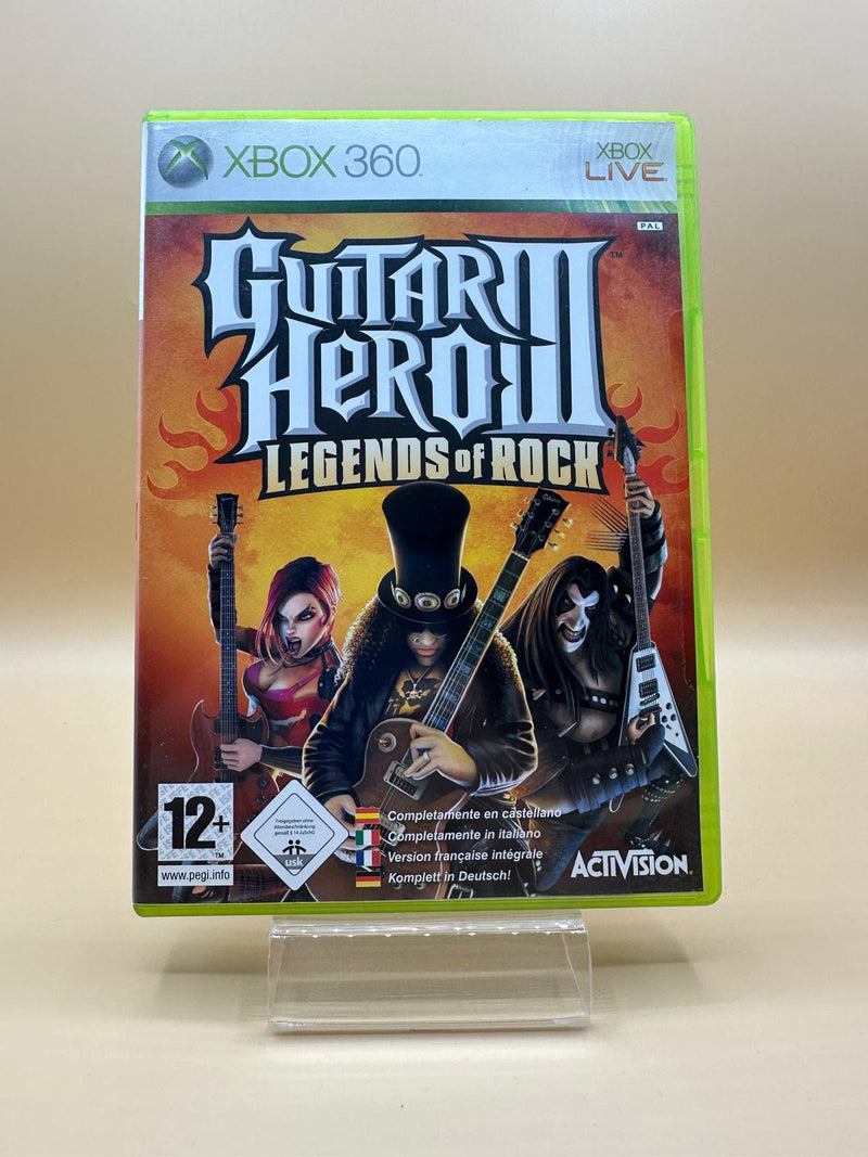 Guitar Hero III : Legends Of Rock Xbox 360 , occasion Complet