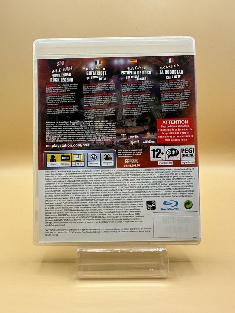 Guitar Hero III - Legends Of Rock PS3 , occasion