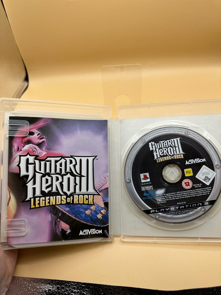 Guitar Hero III - Legends Of Rock PS3 , occasion