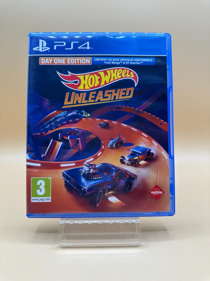 Hot Wheels Unleashed : Edition Day One PS4 , occasion Complet