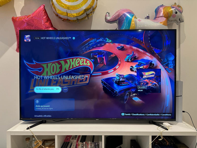 Hot Wheels Unleashed : Edition Day One PS4 , occasion