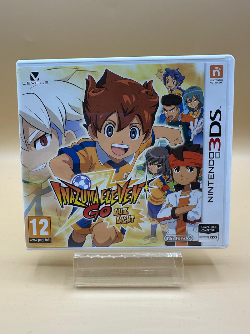 Inazuma Eleven Go - Lumière 3ds , occasion Sans Notice Jeu FR Boite ES