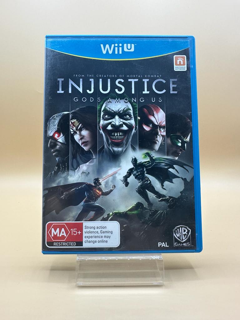Injustice - Les Dieux Sont Parmi Nous Wii U , occasion Complet Jeu FR / Boite UK