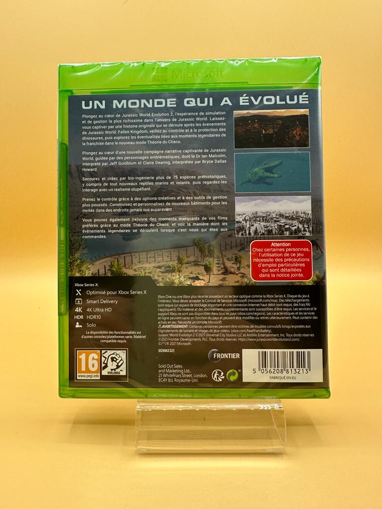 Jurassic World : Evolution 2 Xbox Series , occasion