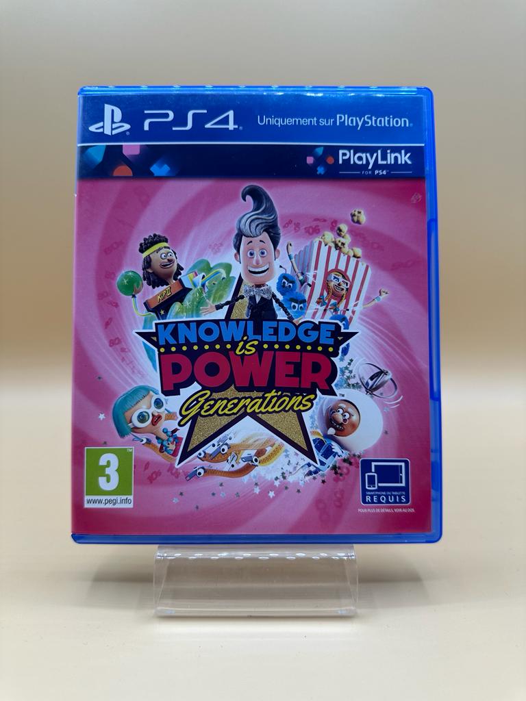 Knowledge is Power : Generations PS4 , occasion Complet