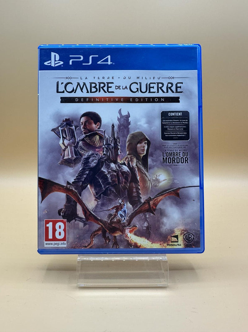 L'ombre De La Guerre - Édition Définitive Ps4 , occasion Sans Notice