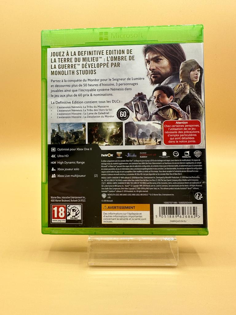 La Terre du Milieu - L'ombre de la guerre - Definitive Edition Xbox One , occasion