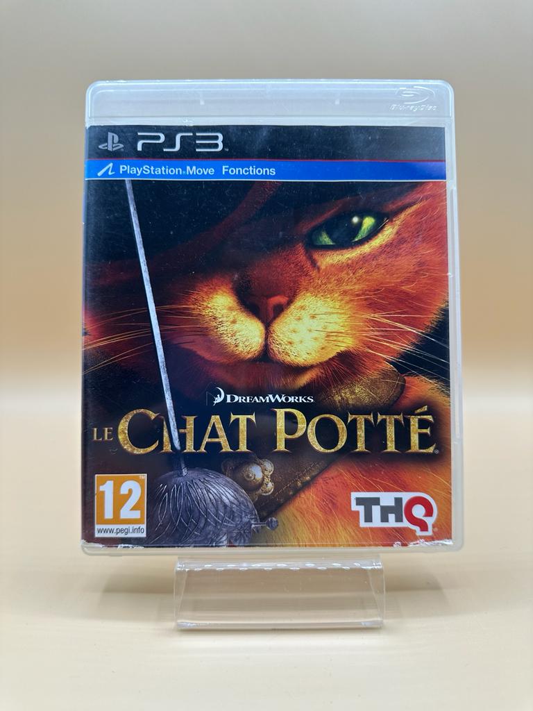 Le Chat Potté PS3 , occasion Sans notice / CD Rayé