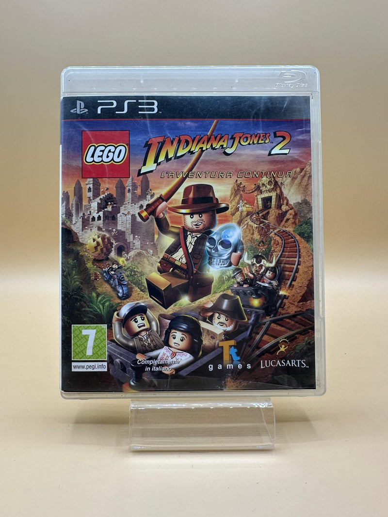 Lego Indiana Jones 2 - L'aventure Continue PS3 , occasion Complet Jeu FR Boite ITA