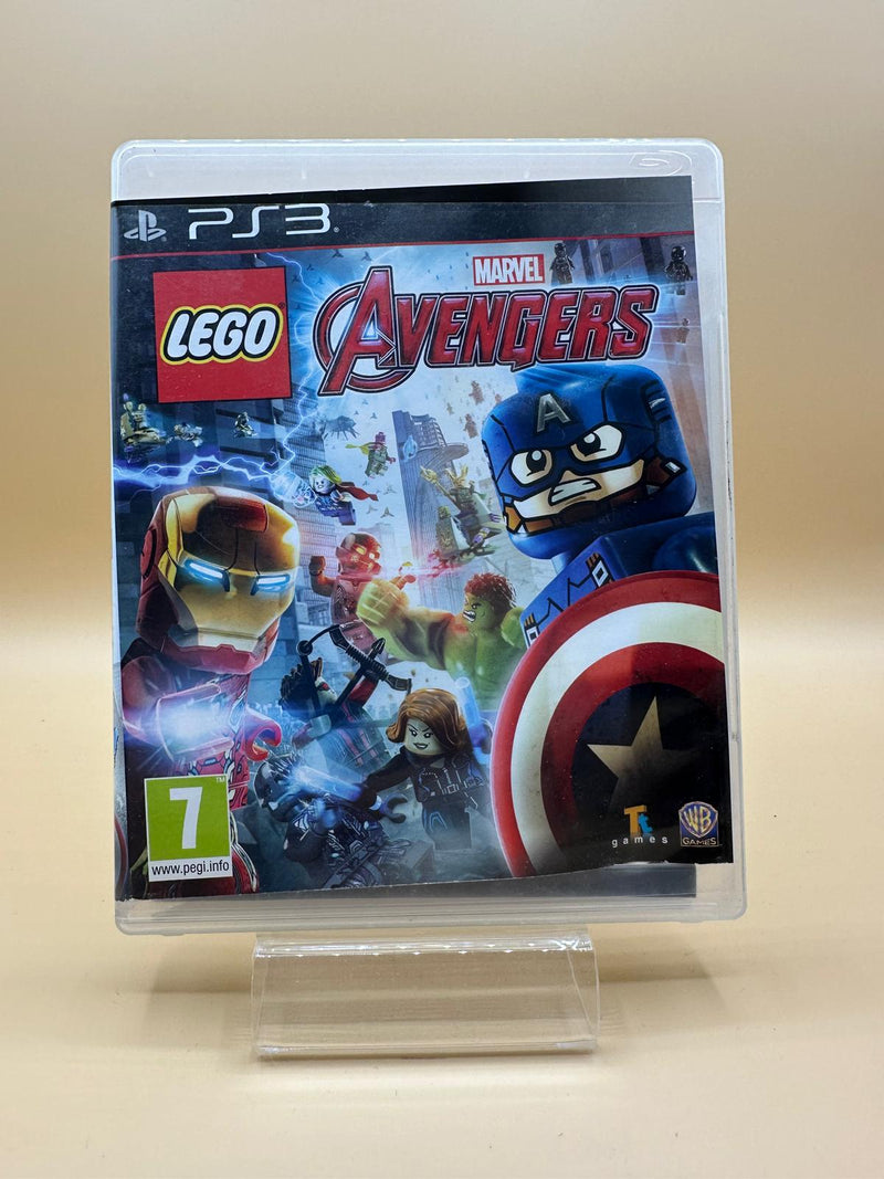 Lego Marvel Avengers PS3 , occasion Sans Notice Boite ITA Jeu FR