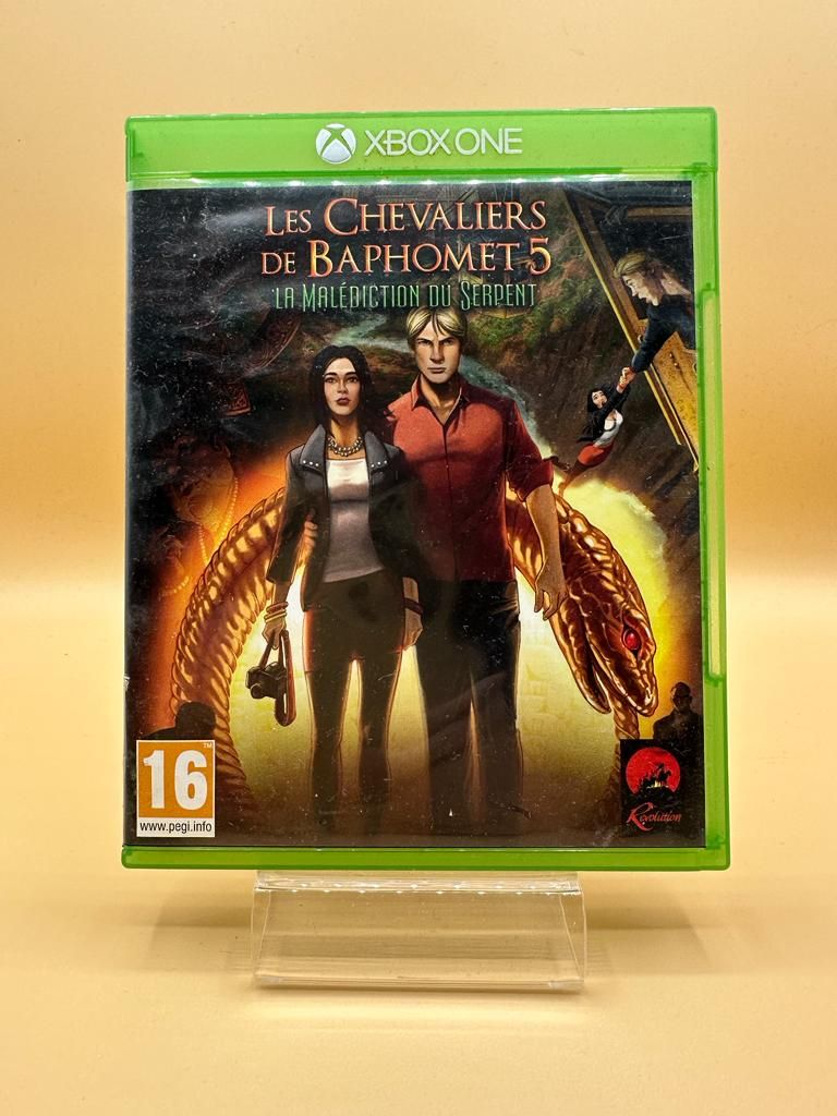 Les Chevaliers De Baphomet 5 - La Malédiction Du Serpent Xbox One , occasion Complet