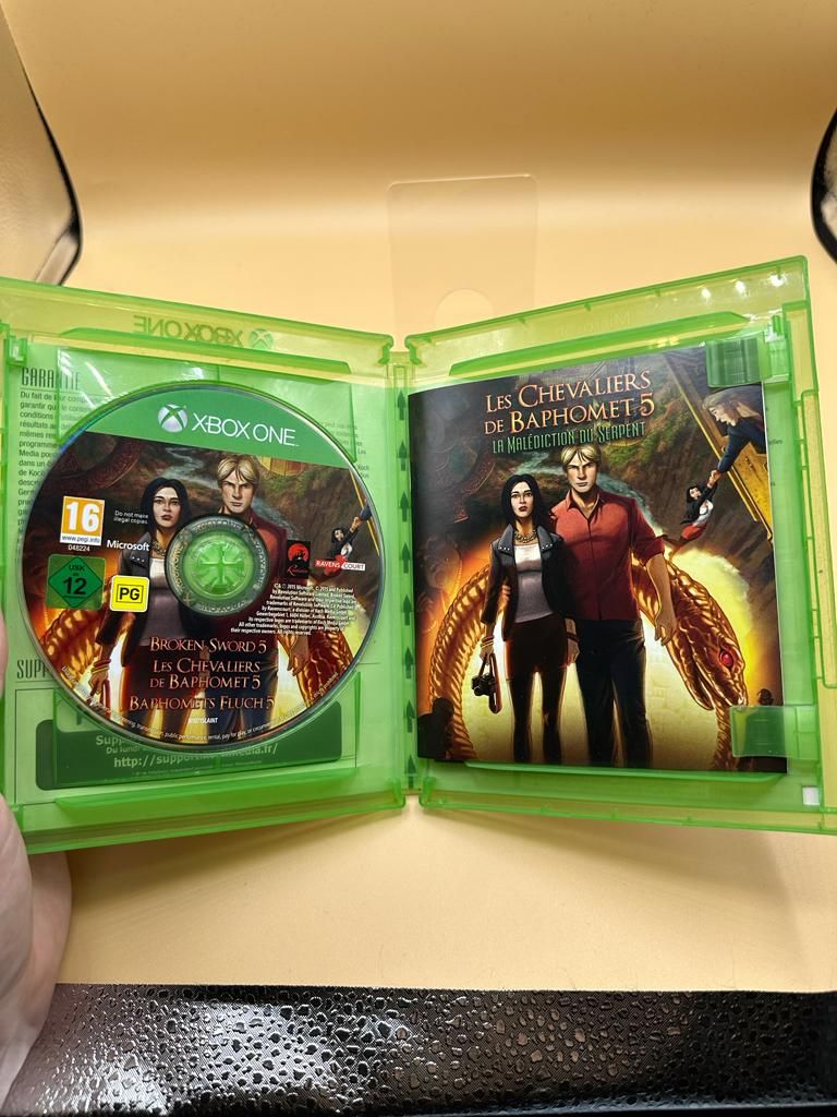Les Chevaliers De Baphomet 5 - La Malédiction Du Serpent Xbox One , occasion