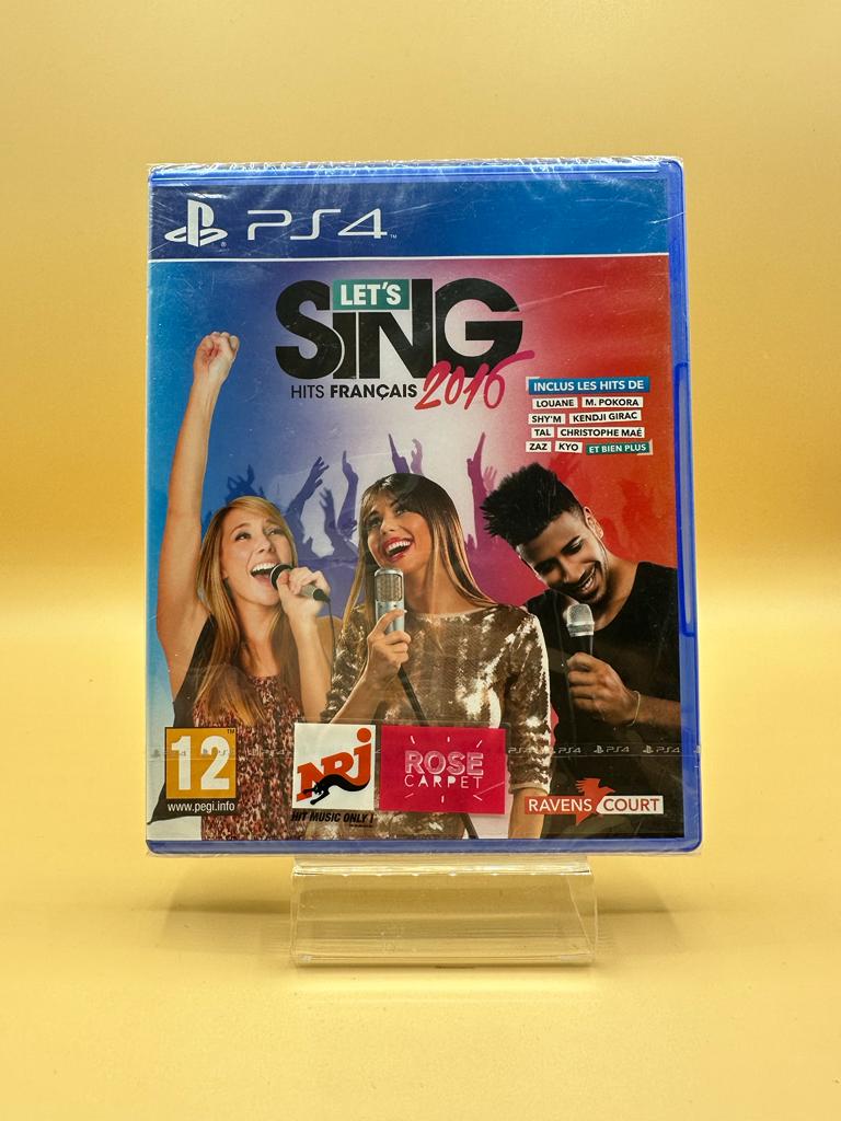 Let's Sing 2016 - Hits Français PS4 , occasion Sous Blister