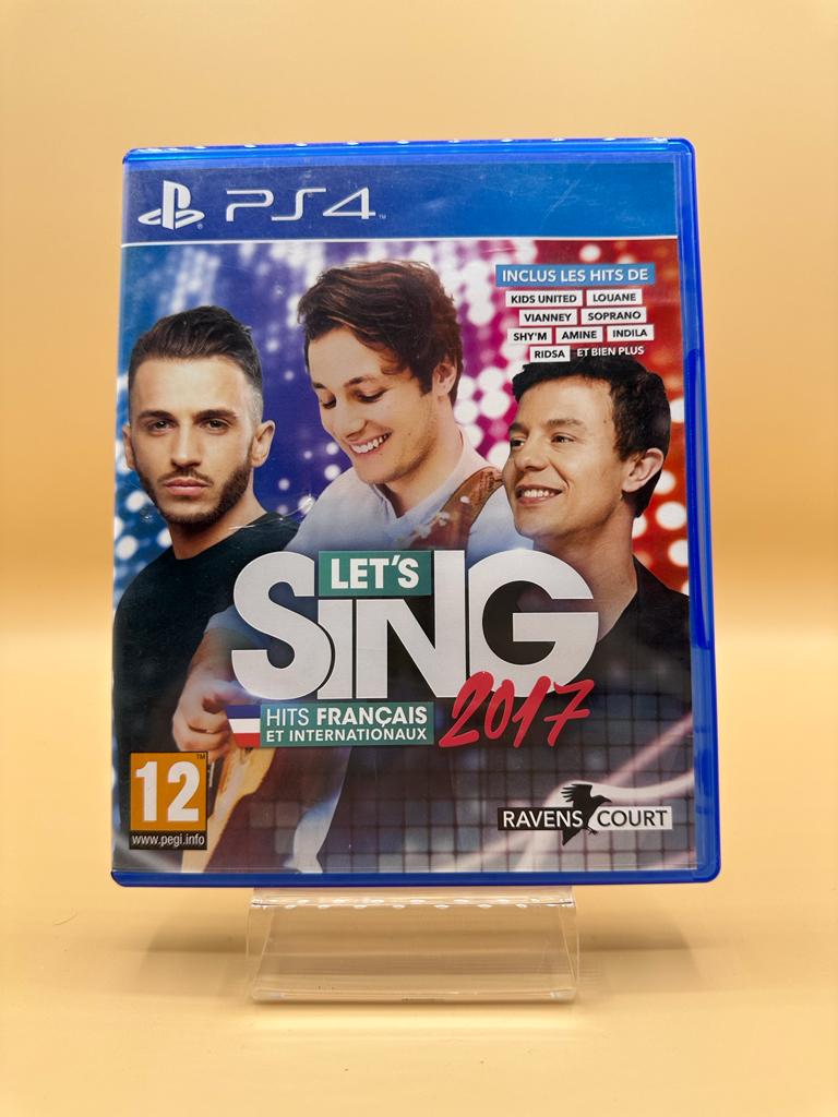 Let's Sing 2017 - Hits Français Et Internationaux PS4 , occasion Complet