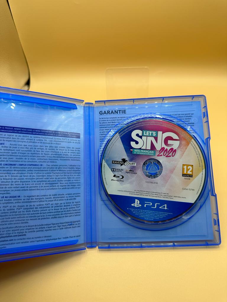 Let's Sing 2020 : Hits Français Et Internationaux PS4 , occasion