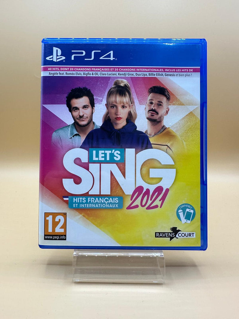 Let's Sing 2021 : Hits Français Et Internationaux PS4 , occasion Complet