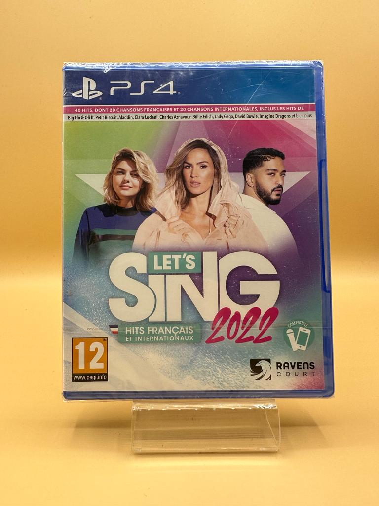 Let's Sing 2022 : Hits français et internationaux PS4 , occasion Sous Blister
