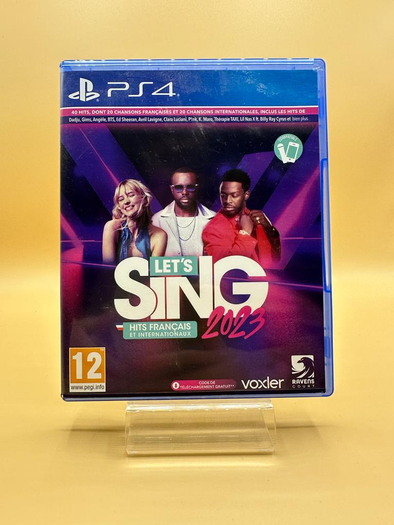 Let's Sing 2023 Ps4 , occasion Complet