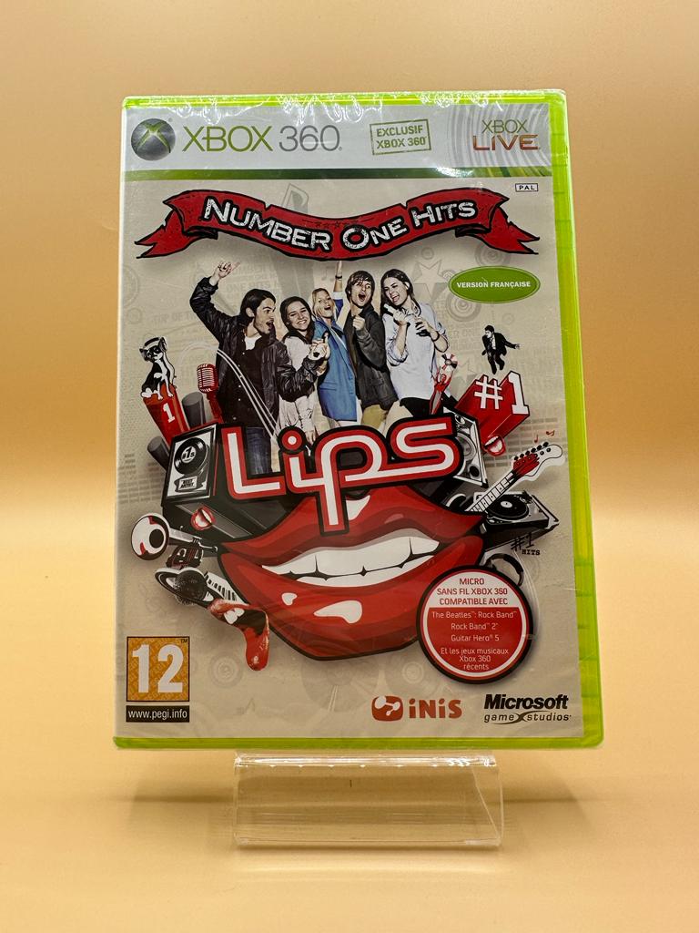 Lips - Number One Hits Xbox 360 , occasion Sous Blister
