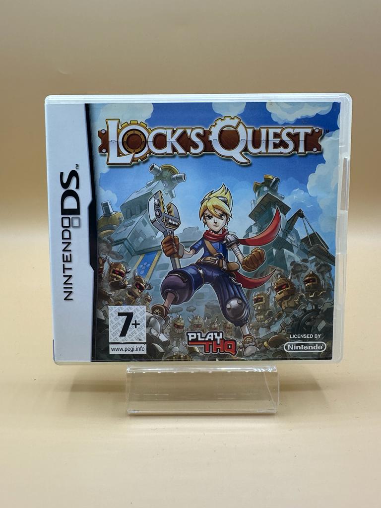 Lock's Quest Nintendo Ds , occasion Sans Notice Boite ITA Jeu FR