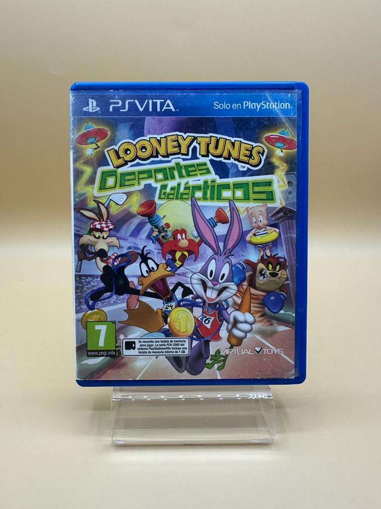 Looney Tunes - Galactic Sports Ps Vita , occasion Complet Jeu FR Boite ES