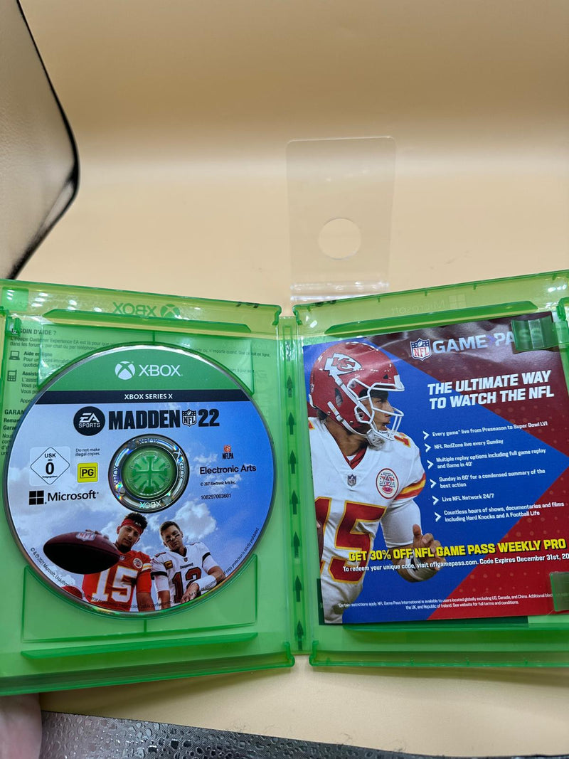 Madden Nfl 22 Xbox Series X