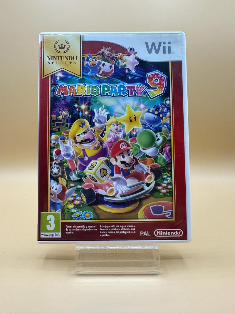 Mario Party 9 Nintendo Selects Wii , occasion Complet Jeu FR Boite ES