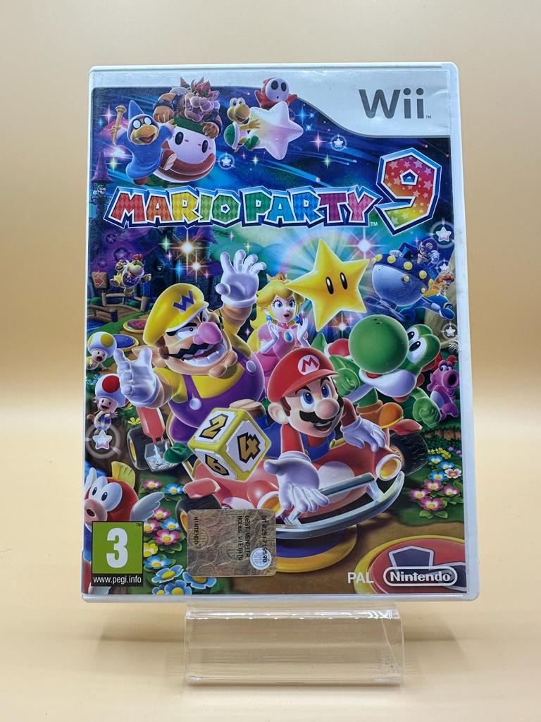 Mario Party 9 Wii , occasion Complet Jeu FR / Boite ITA