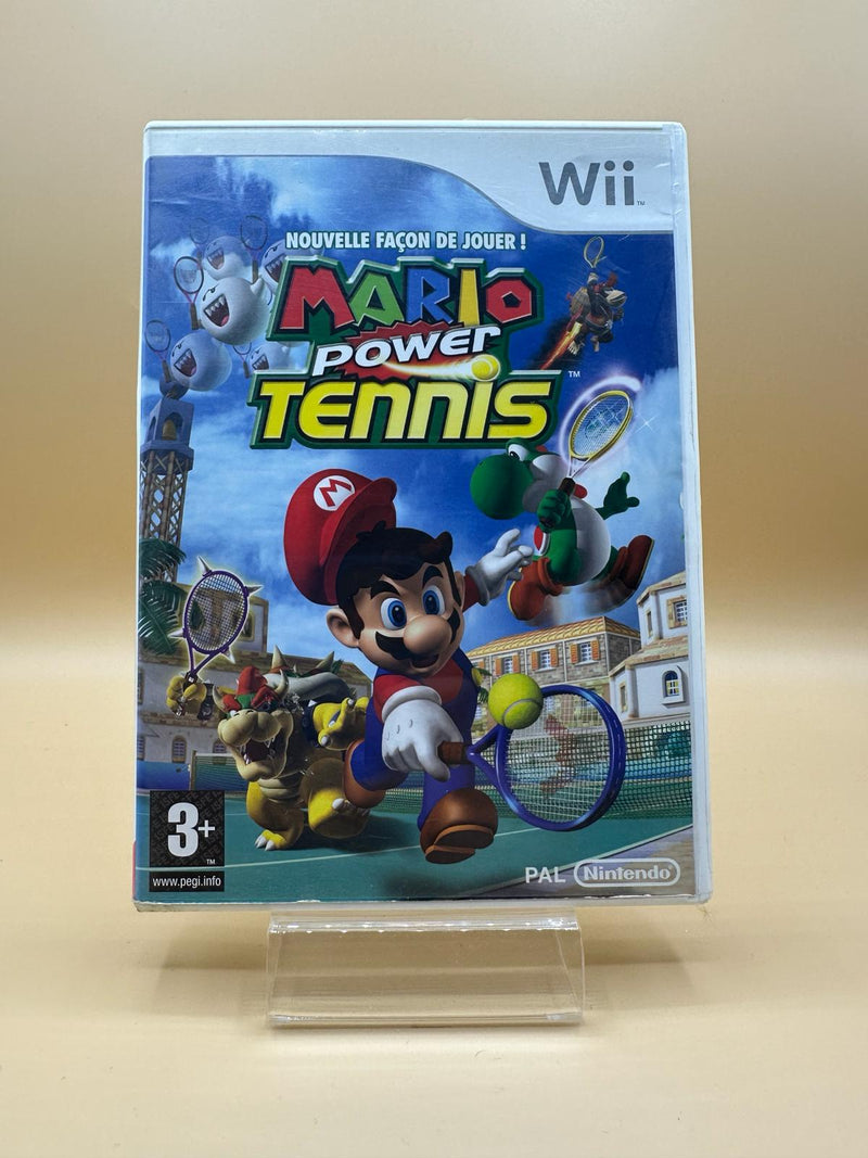 Mario Power Tennis : Nouvelle Facon De Jouer ! Wii , occasion Complet / CD Rayé