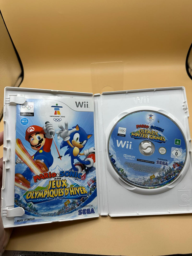 Mario & Sonic Aux Jeux Olympiques D'hiver Wii , occasion