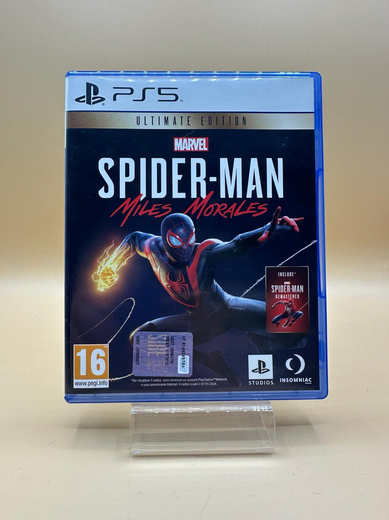 Marvel's Spider-Man : Miles Morales Ps5 , occasion Complet Jeu FR Boite ITA